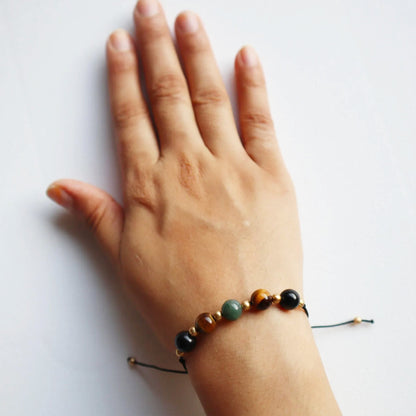 Beautiful Girl Courage and Strength Crystal Bracelet