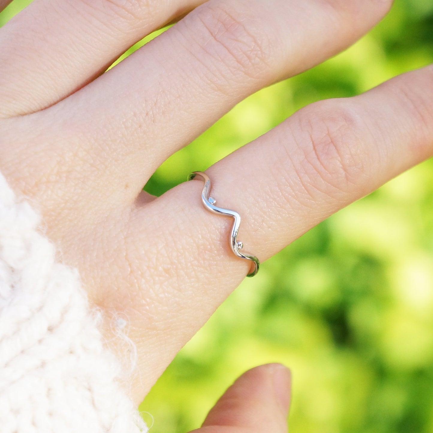 Empowerment Chin Up Tits Out Silver Boobie Ring