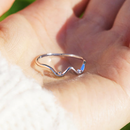 Empowerment Chin Up Tits Out Silver Boobie Ring