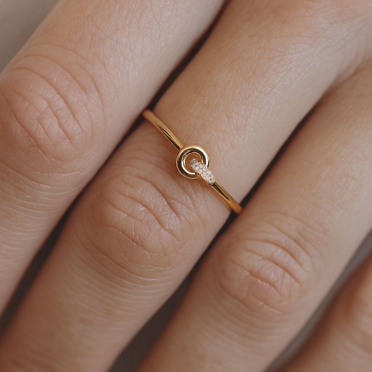 Mother & Daughter Interlocking Ring