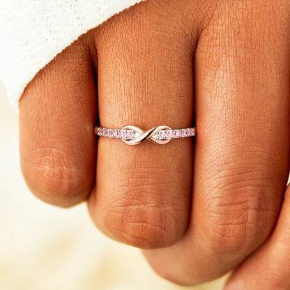Love From Mom Infinity Band Ring