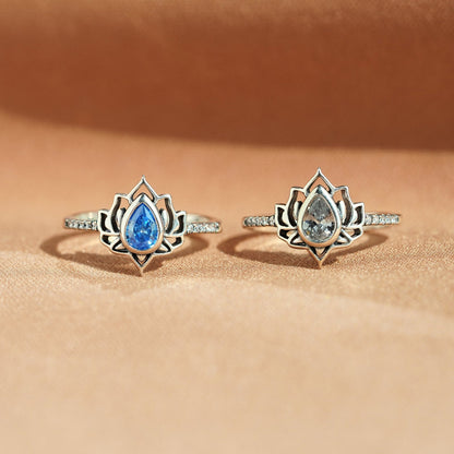 Fuck My Trauma Lotus Ring