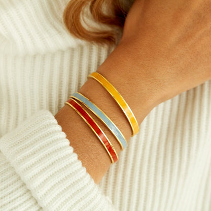 Not Sisters By Blood But Sisters By Heart Multiple Color Cuff Bracelet
