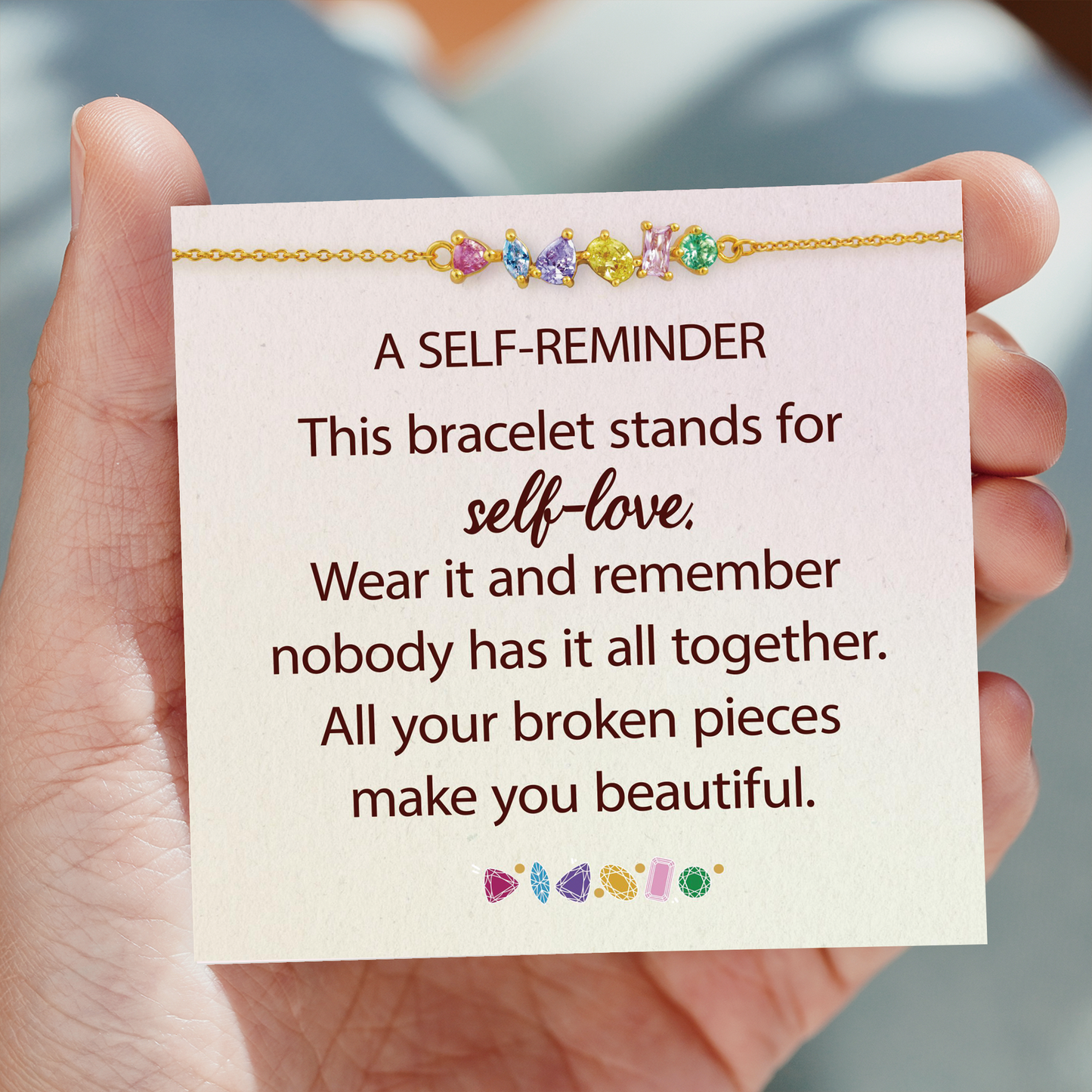 Self-Love Broken Piece Bracelet