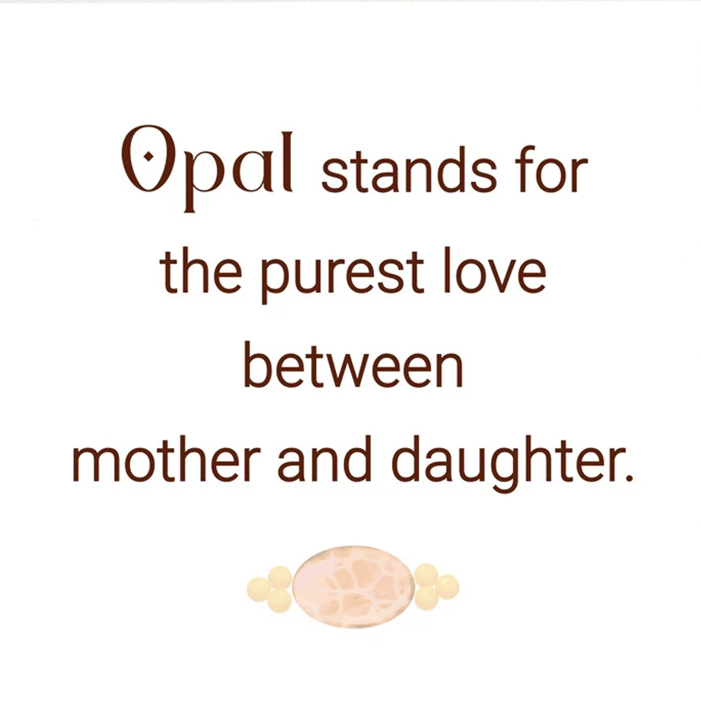 Mother & Daughter Matching Opal Ring
