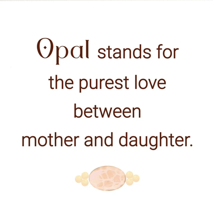 Mother & Daughter Matching Opal Ring