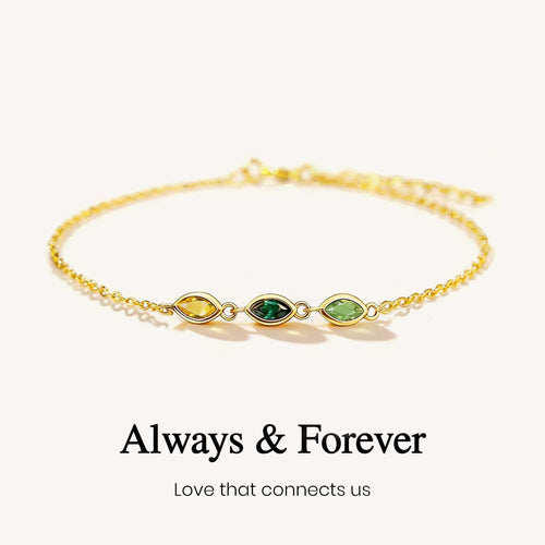 Always Togther Birthstone Bracelet