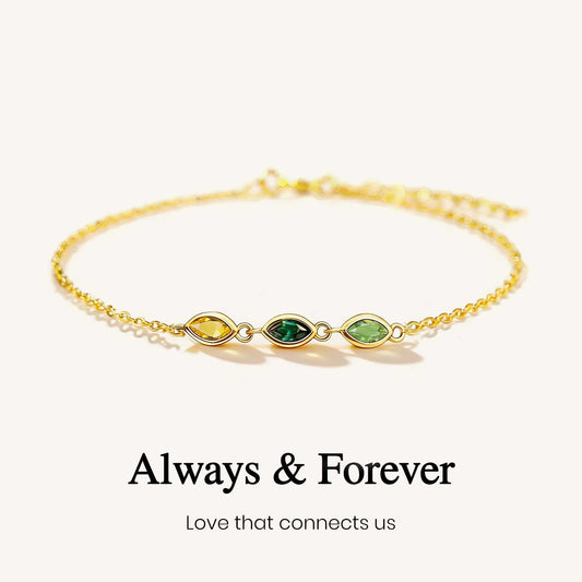 Always Togther Birthstone Bracelet