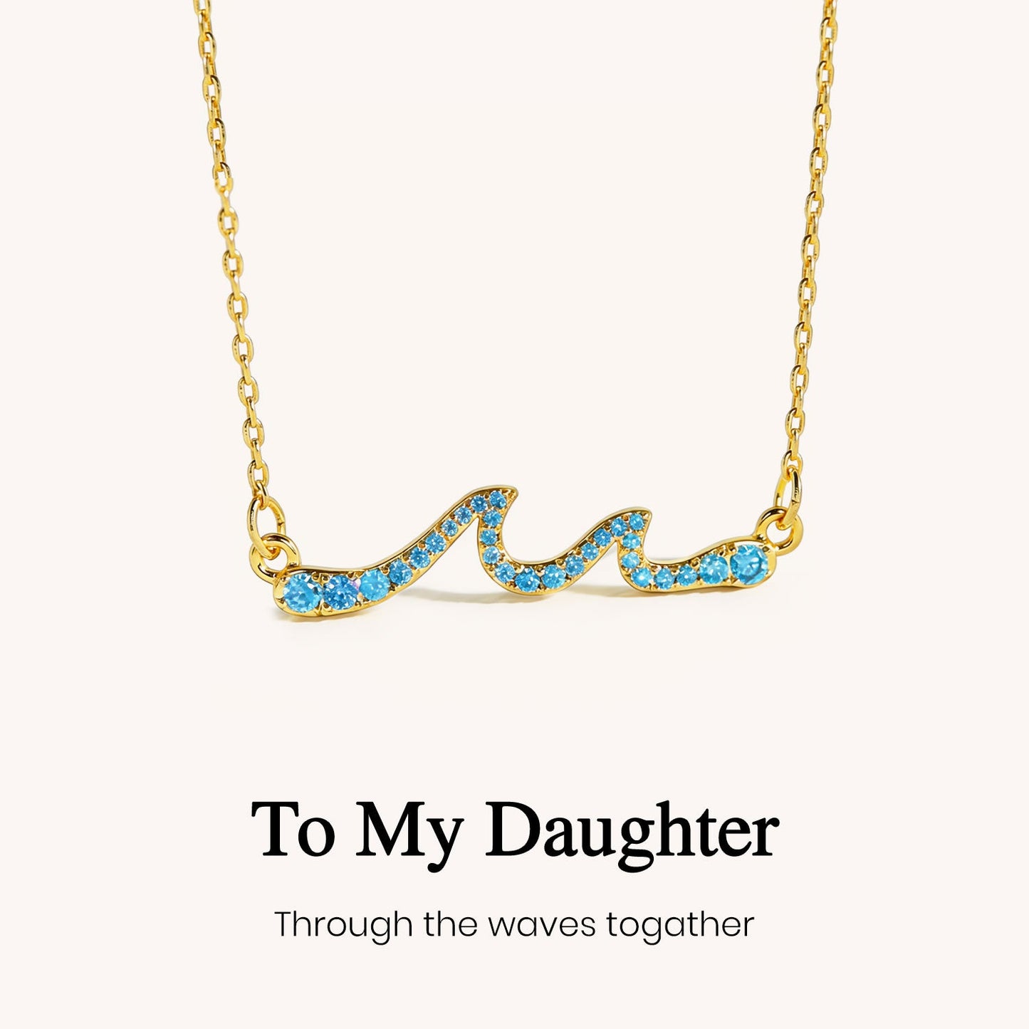 Always by Your Side, Daughter Necklace
