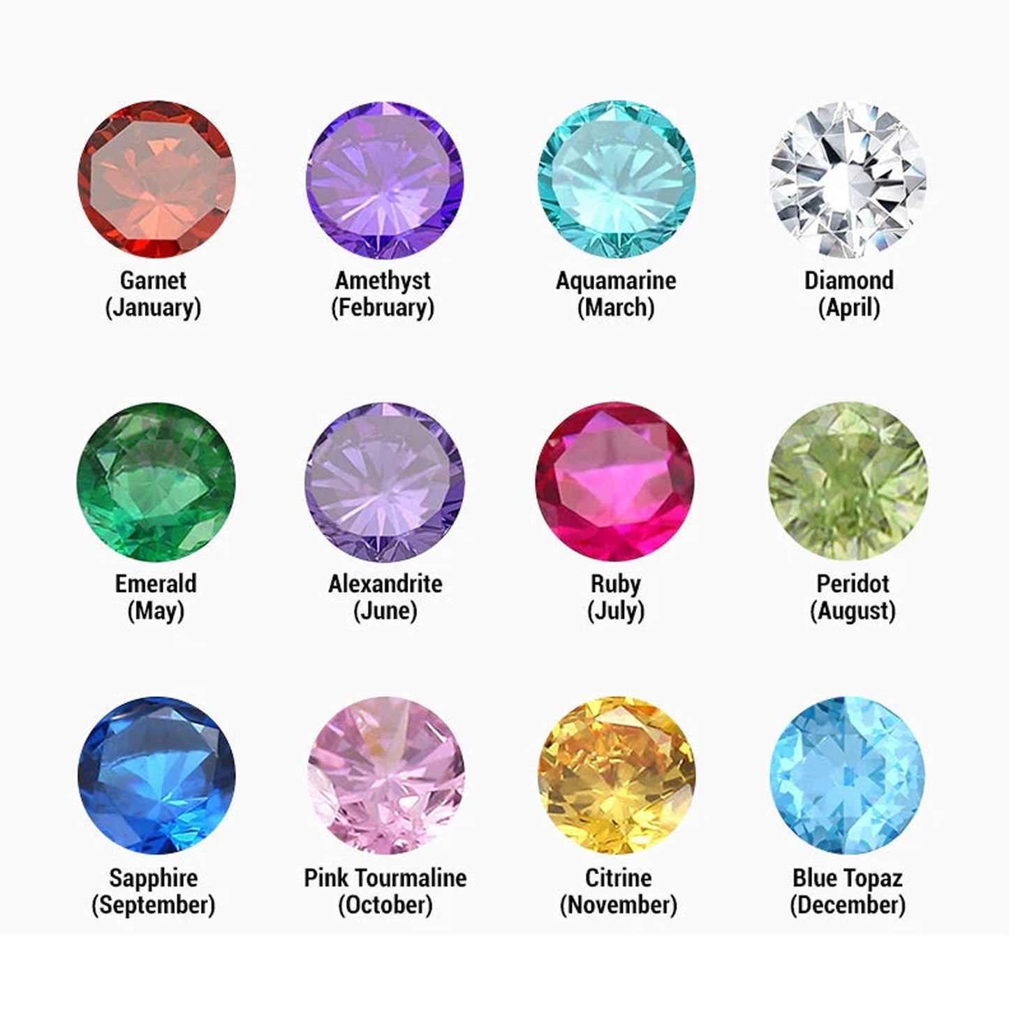 Bestie & Me Linking Birthstone Bracelet
