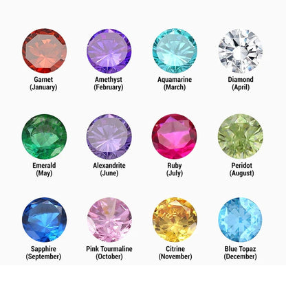 Bestie & Me Linking Birthstone Bracelet
