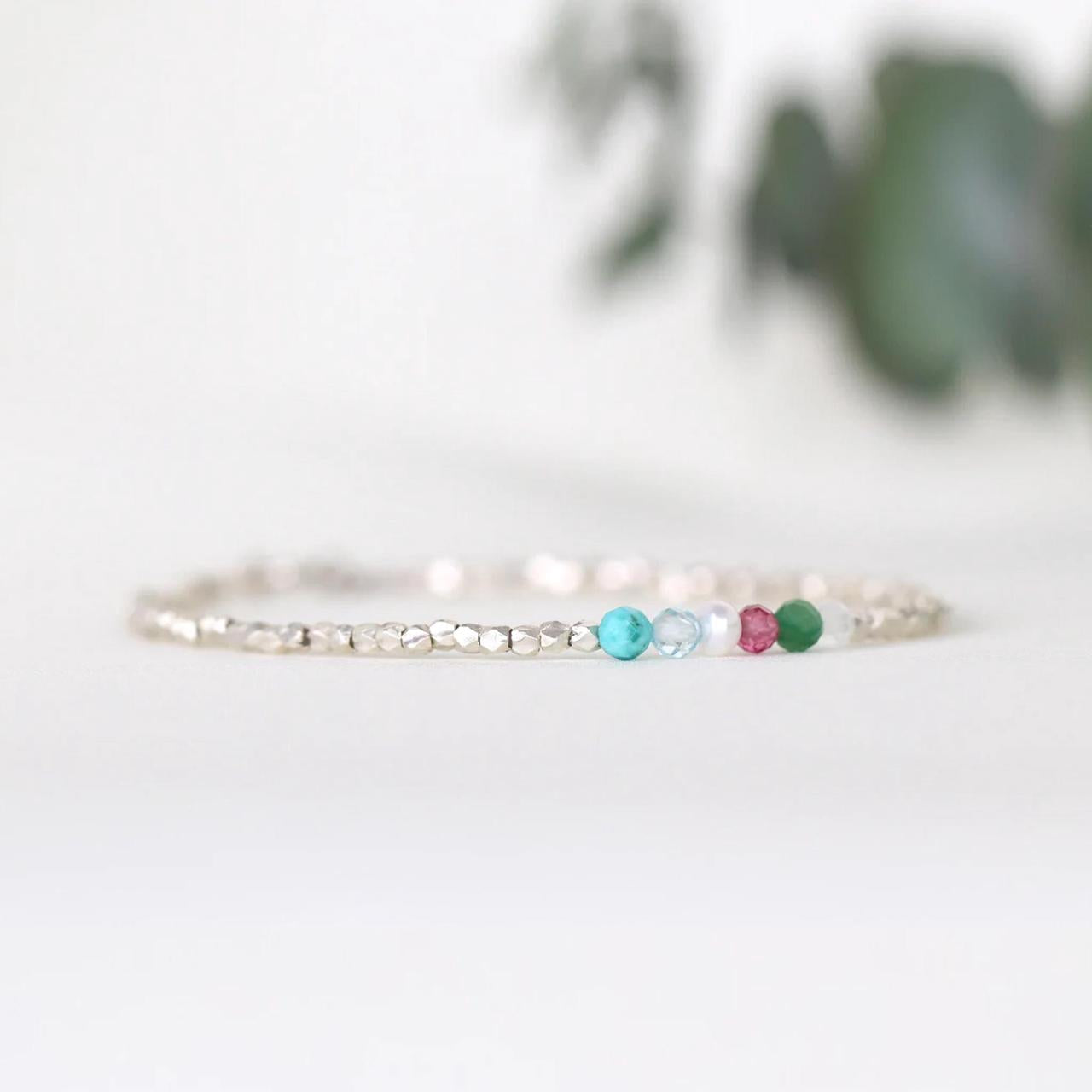 Choose Your Family Birthstones Bracelet
