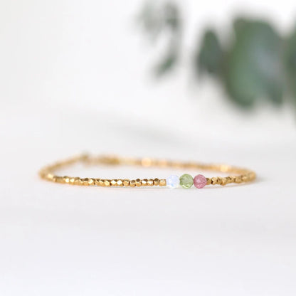 Choose Your Family Birthstones Bracelet