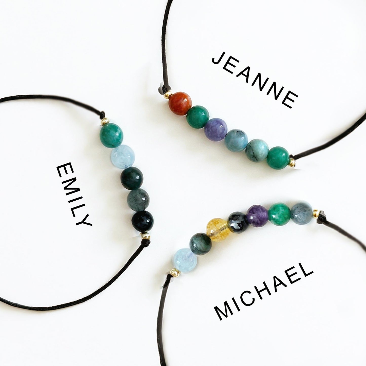 Custom Name Gem Bracelet