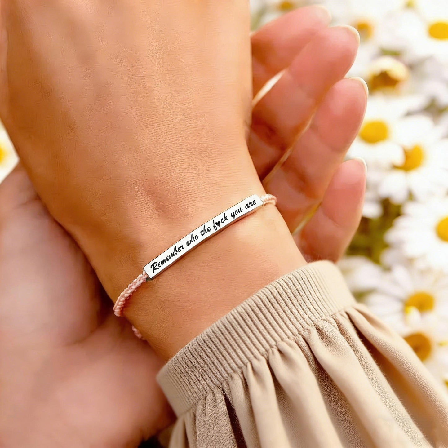 Remember Who The Fuck You're Tube Bracelet