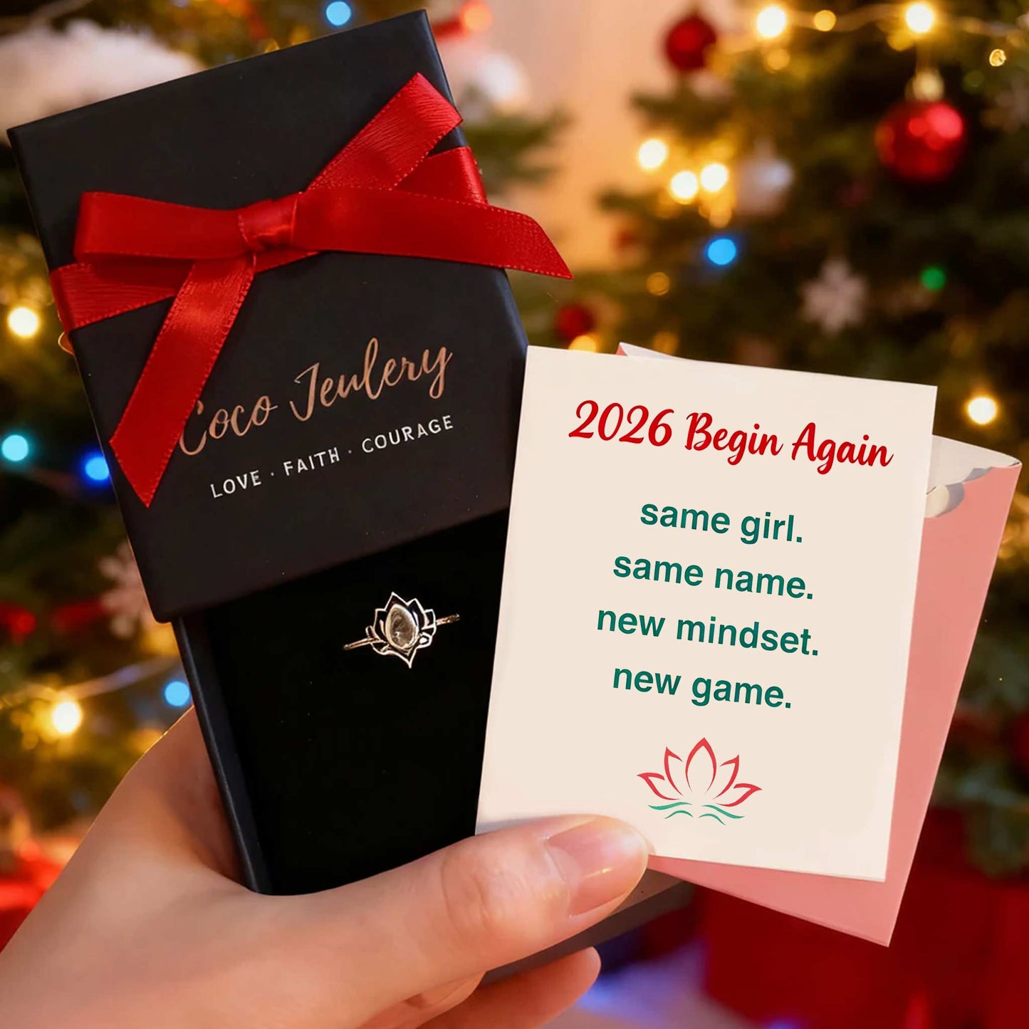 2026 Begin Again Lotus Ring