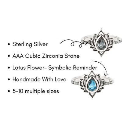 2026 Begin Again Lotus Ring