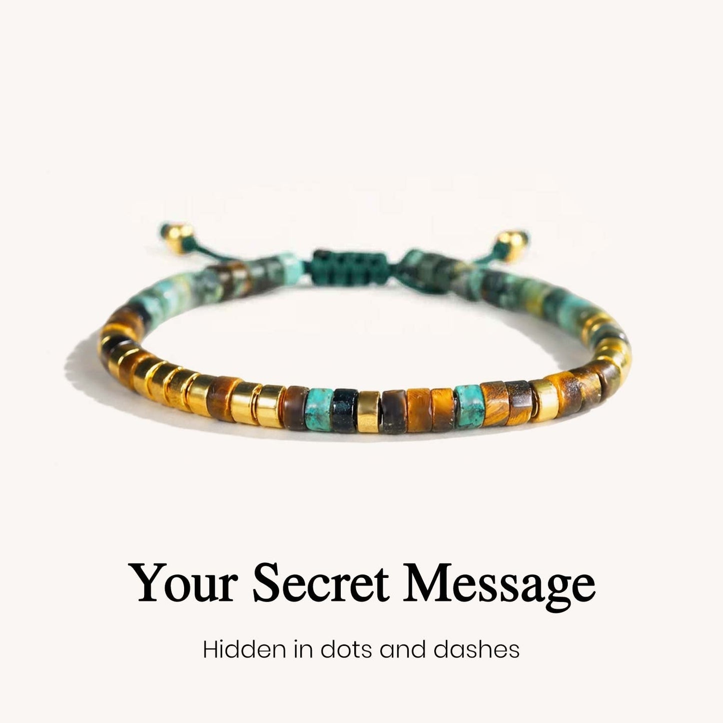 Custom Morse Code Bracelet