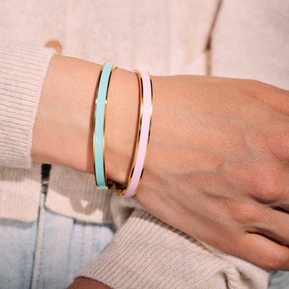 Strong As Fuck Self-Love Mantra Color Cuff Bracelet