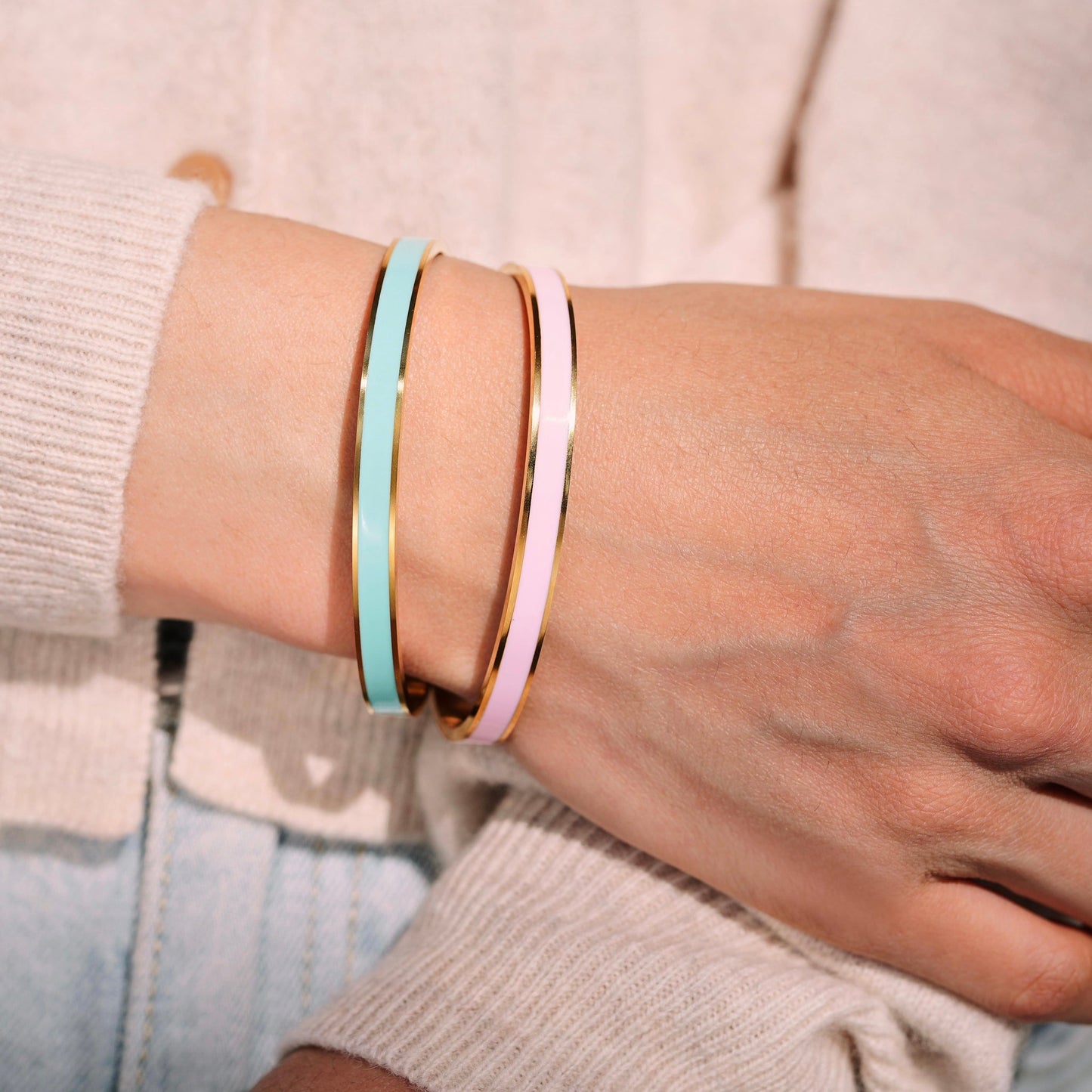 Best Bitches Forever Multiple Color Cuff Bracelet
