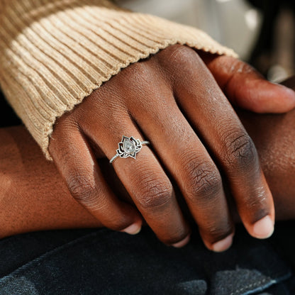 Strong As Fuck Lotus Ring