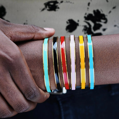Best Bitches Forever Multiple Color Cuff Bracelet