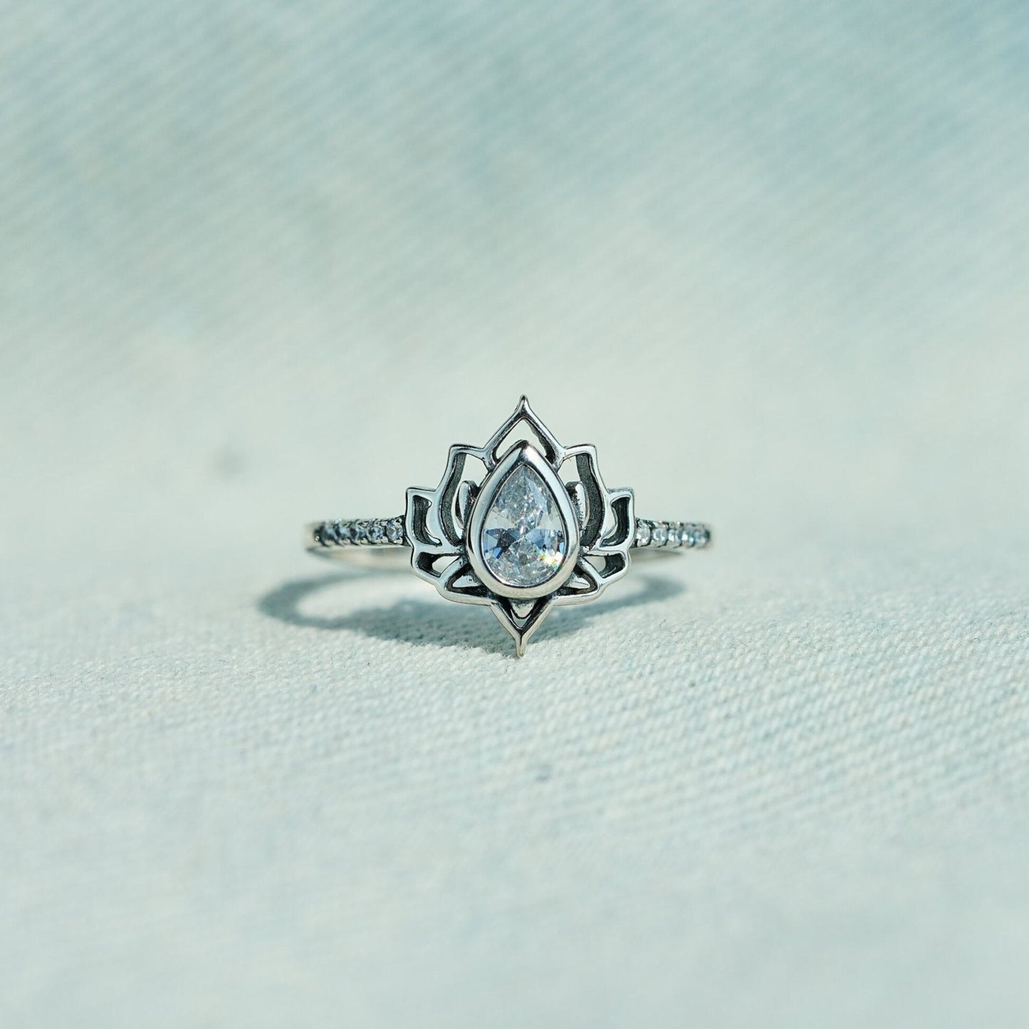 Fuck My Trauma Lotus Ring