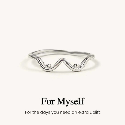 Empowerment Chin Up Tits Out Silver Boobie Ring