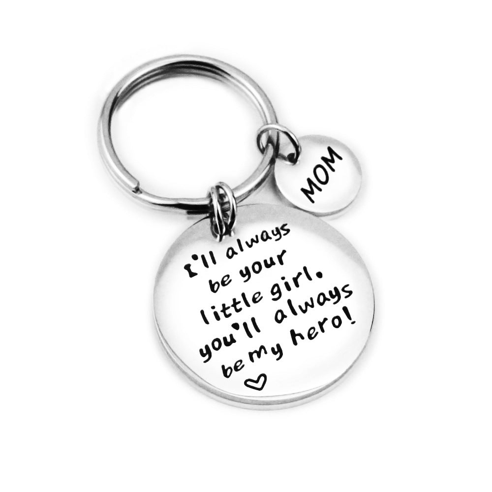 "You are my hero" gift keychain perfect for Mom or Dad ✊