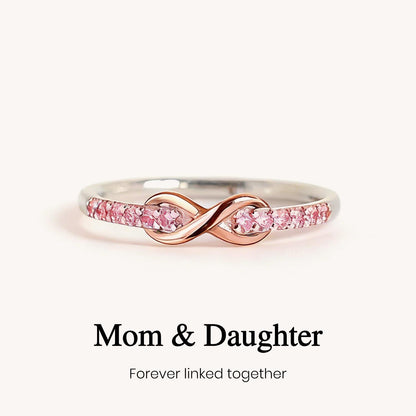 Love From Mom Infinity Band Ring