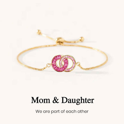 Custom Linking Birthstone Bracelet
