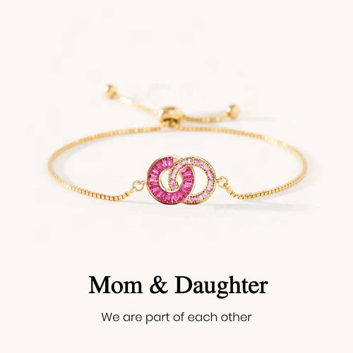 Custom Linking Birthstone Bracelet