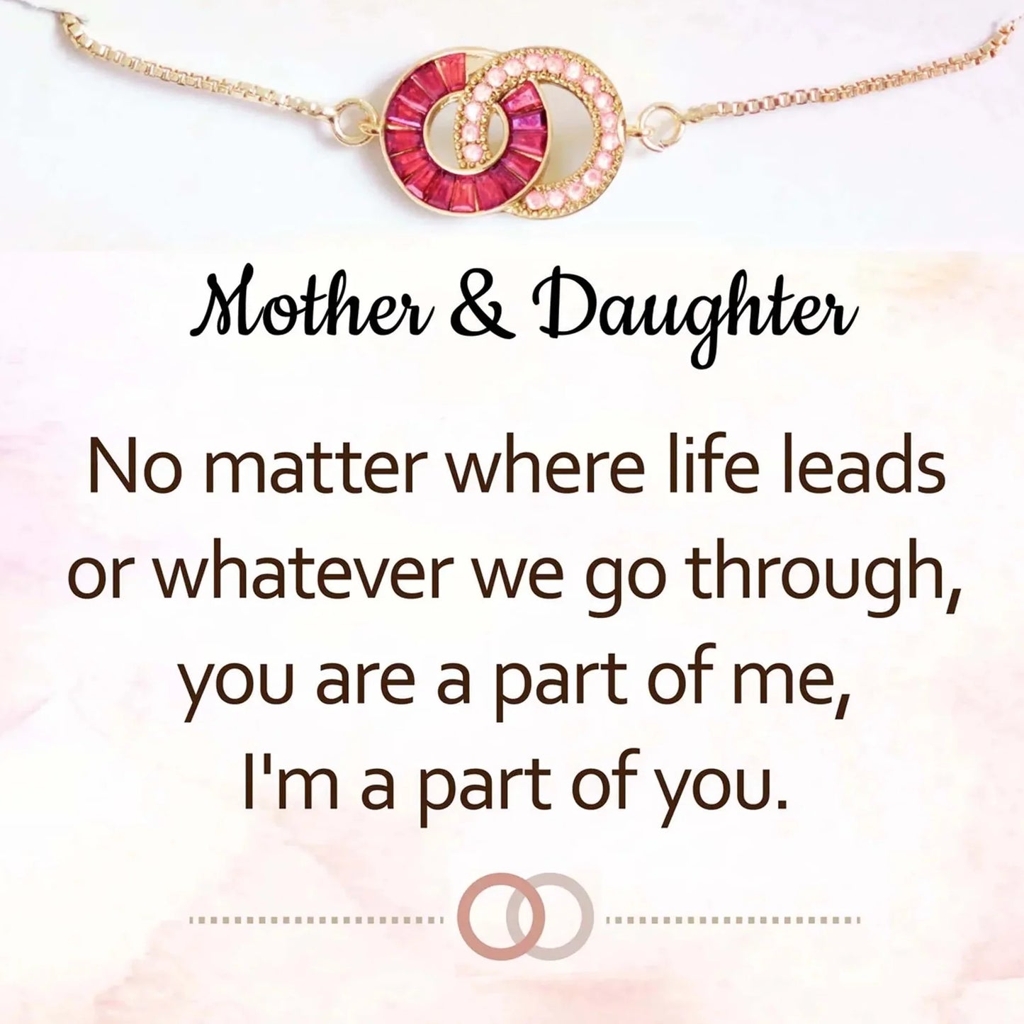 Custom Linking Birthstone Bracelet