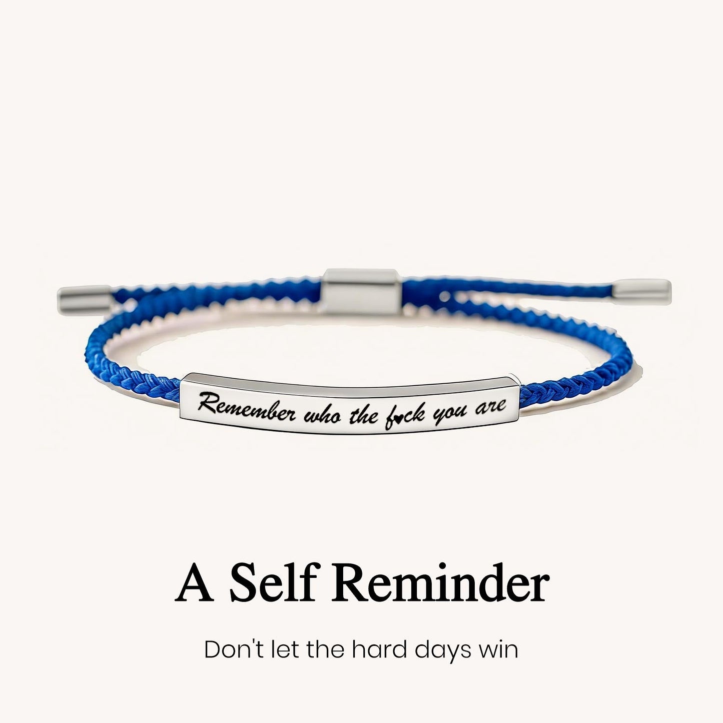 Remember Who The Fuck You're Tube Bracelet