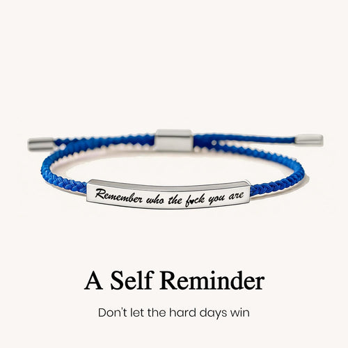 Remember Who The Fuck You're Tube Bracelet