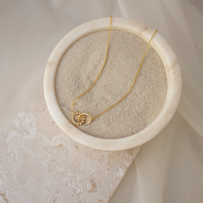 Best Bitches Sun and Moon Squad Necklace