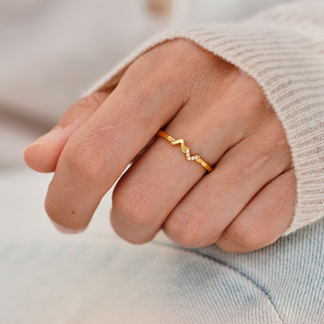 Highs & Lows Ring for Daughter