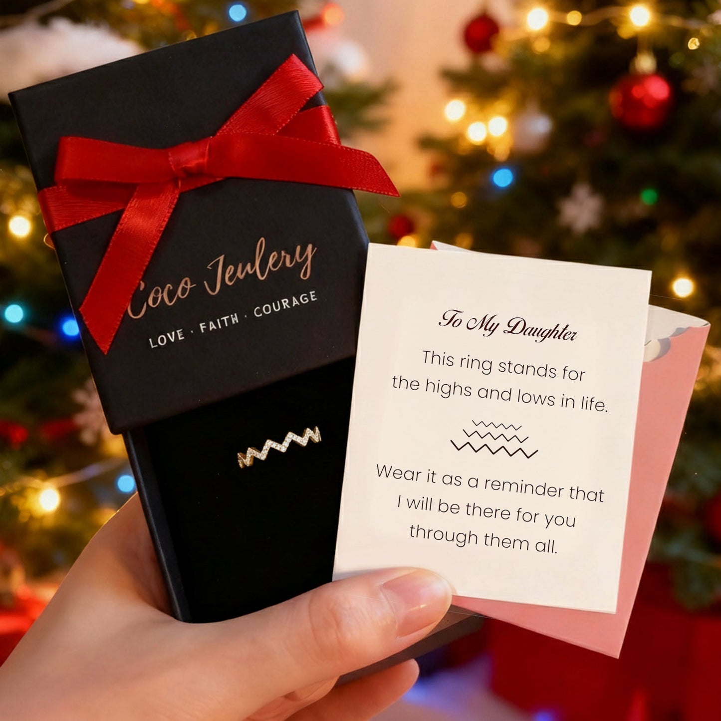 Love From Mom  Highs And Lows Ring